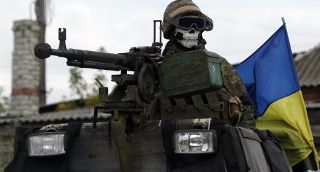 Украинские боевики на Донбассе