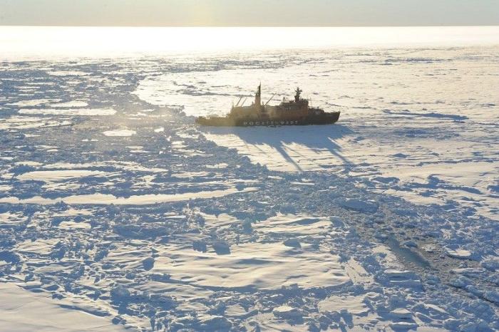 Российская Арктика: подводные горы и материковый континентальный шельф