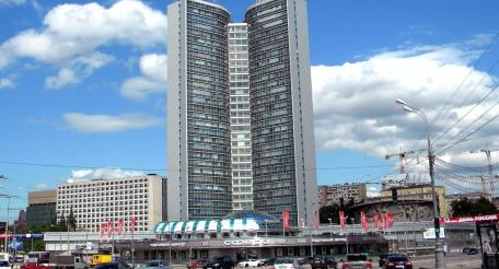 Здание штаб-квартиры Совета Экономической Взаимопомощи на Калининском проспекте (Новый Арбат) в Москве