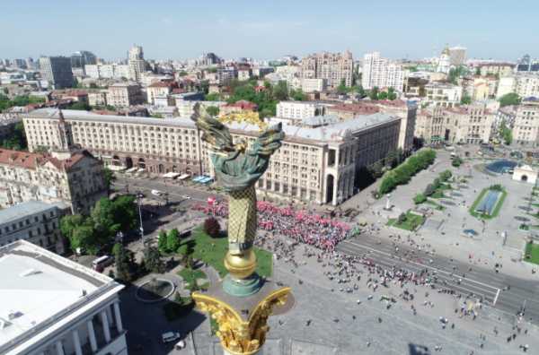 Так выглядит сегодняшний киевский Первомай