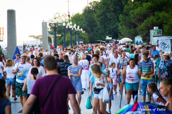 Ялта, август 2018 года. Фото группы Humans of Yalta