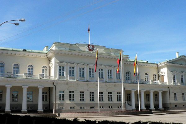 Президентский дворец в Вильнюсе
