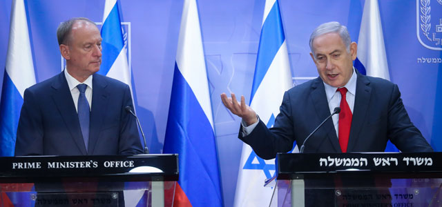 Н. Патрушев и Б. Нетаньяху