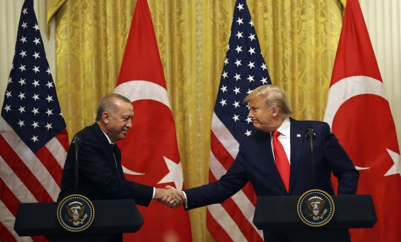 Р. Эрдоган и Д. Трамп