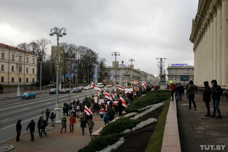 «Миллионы» протестуют против интеграции в Минске