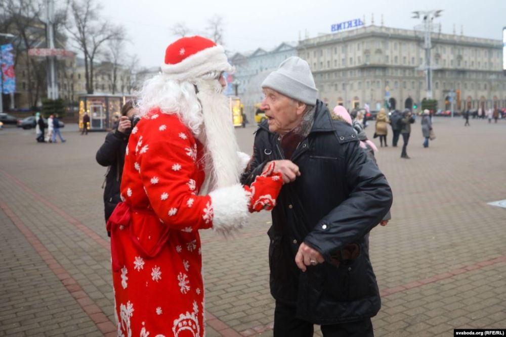 Одни из самых активных протестующих