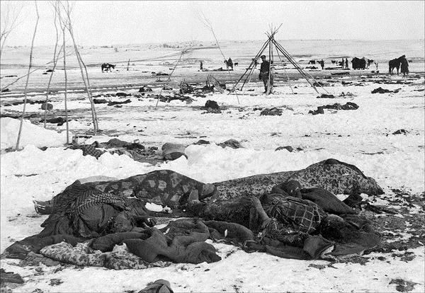 Массовое убийство мирных индейцев американскими войсками