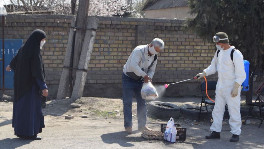 Обработка пакетов с продуктами в Баткене