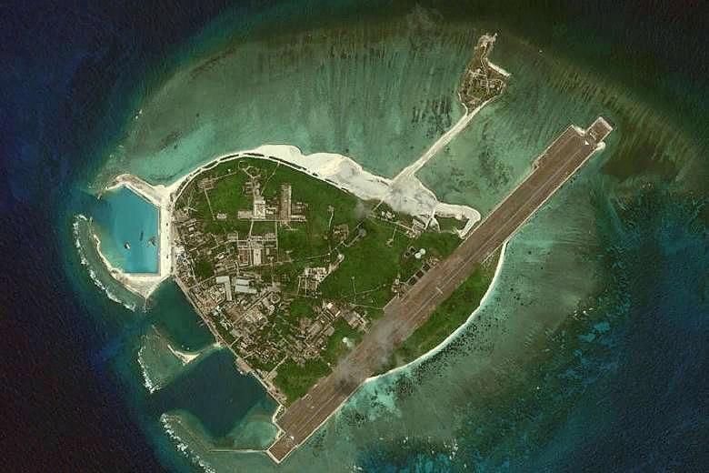 Город Санша и база ВВС и ВМФ Китая на острове Юнсин