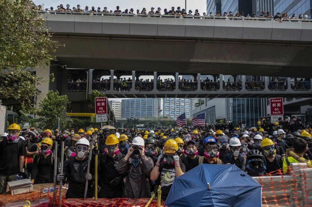 Протесты в Гонконге провоцируются извне