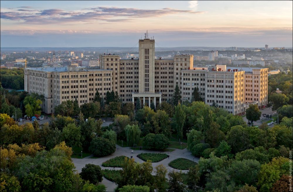 Современный вид Харьковского университета