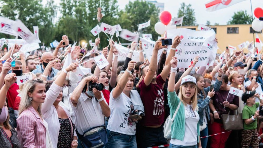 Предвыборные акции протеста в Белоруссии