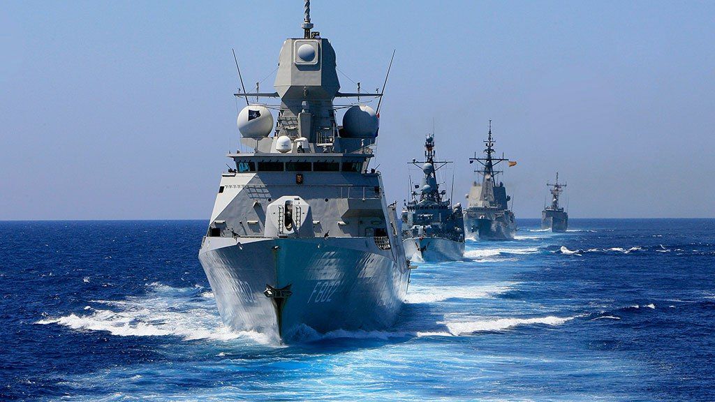 Корабли НАТО в Чёрном море