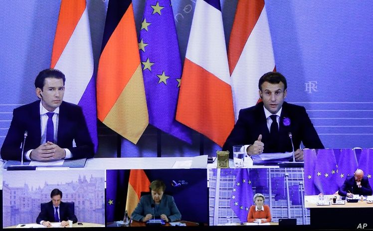 Очередной саммит ЕС прошел в формате видеоконференции