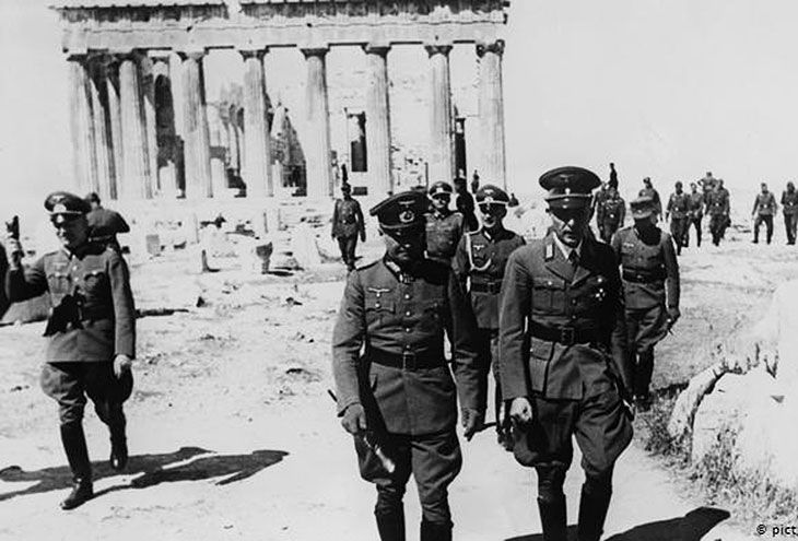 Афины, апрель 1941 года