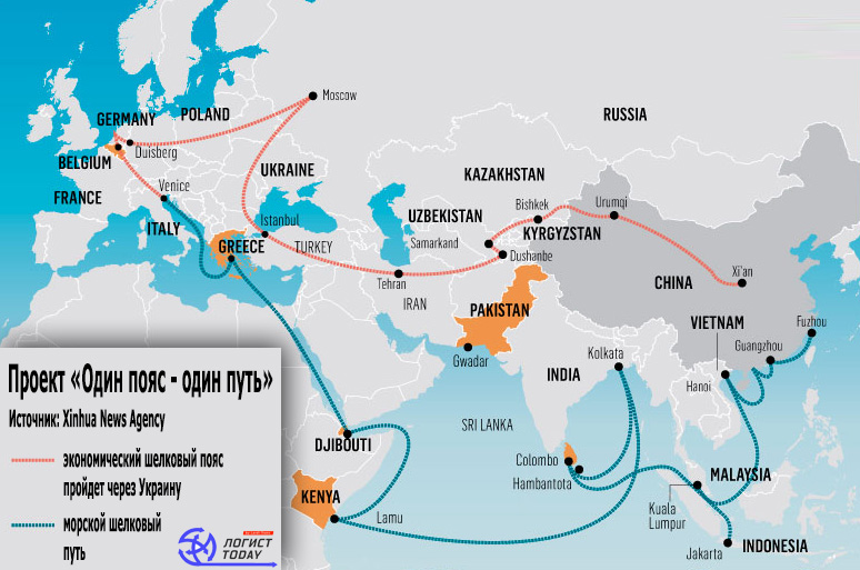 Китайская инициатива Пояс и путь