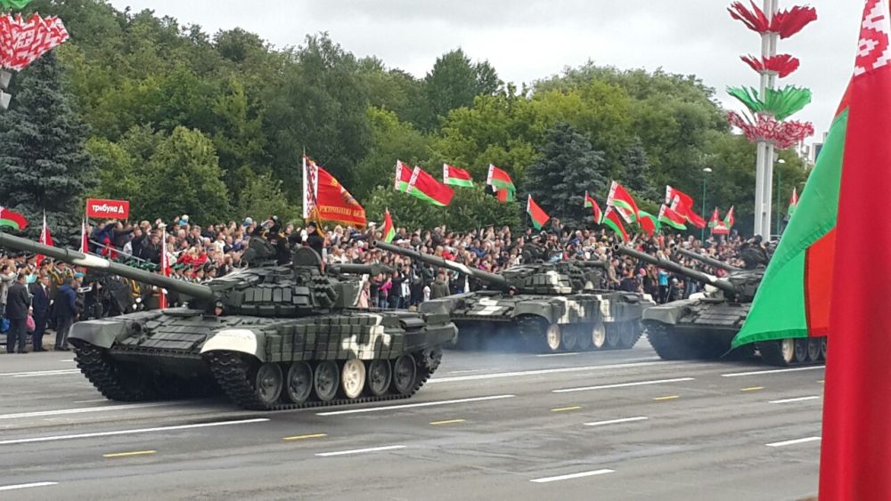 Парад в честь Дня освобождения Минска