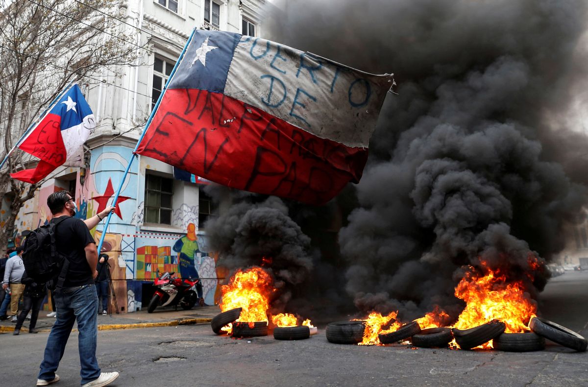 Протесты в Чили