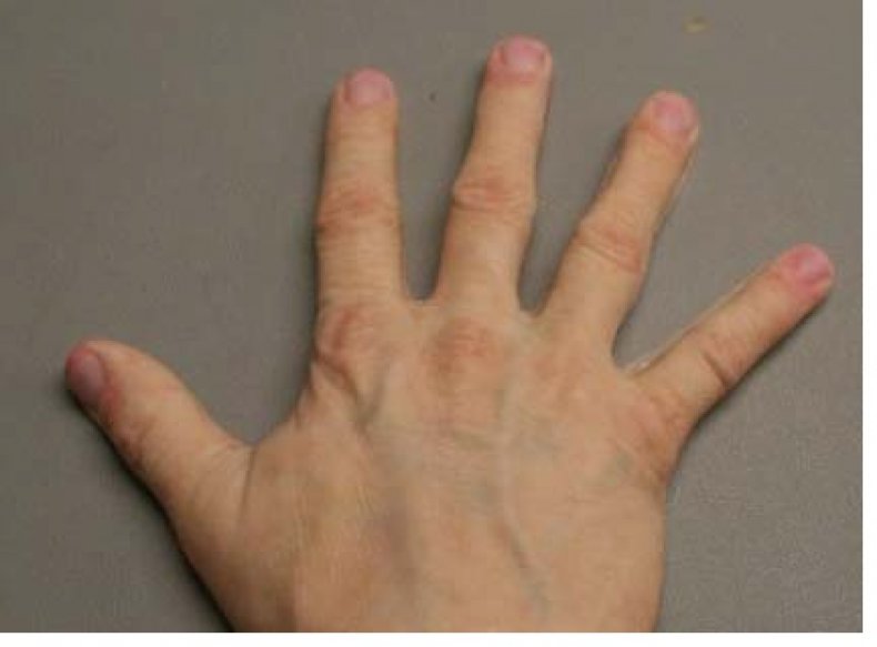Силиконовая перчатка, имитирующая руку