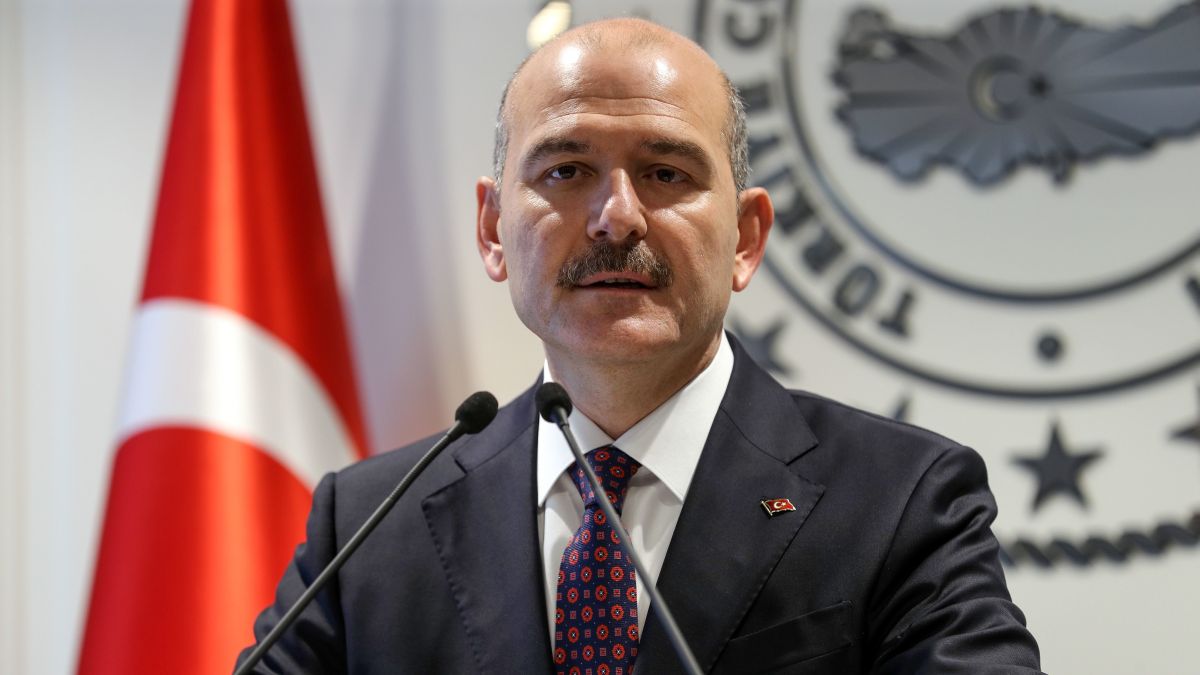 Министр внутренних дел Турции Сулейман Сойлу.