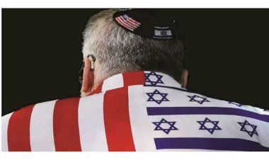 Активист AIPAC – спиной к Нетаньяху