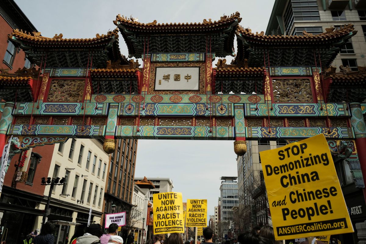 Протесты против антикитайских настроений в США