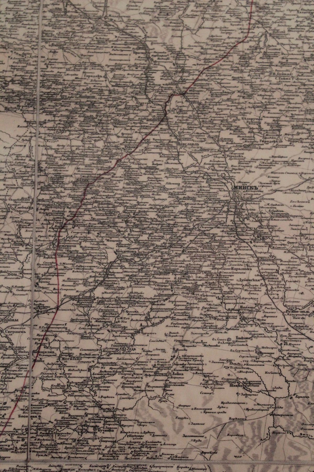 Советско-польская граница в Белоруссии по Рижскому договору
