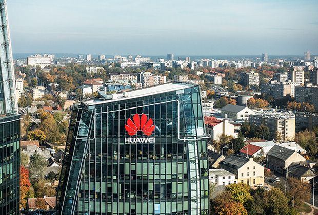 Штаб-квартира Huawei в Вильнюсе