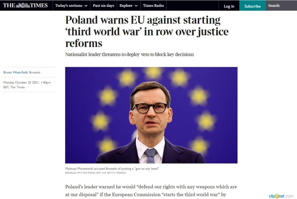 The Times: Польша пообещала Брюсселю защищать свои права