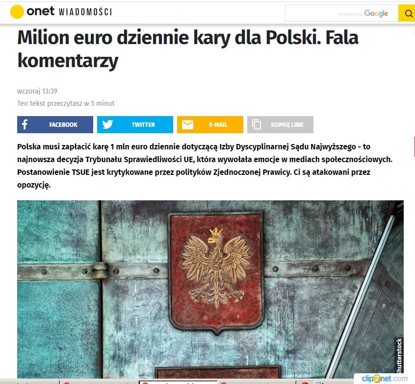 ЕС наложил штраф на Польшу – Варшава не готова платить