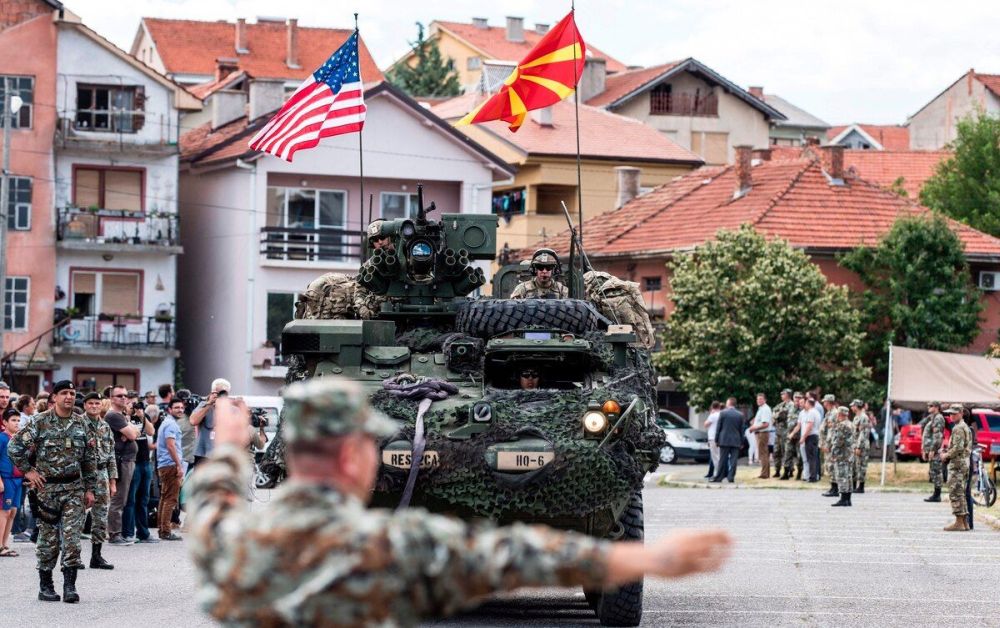 Солдаты США в Македонии