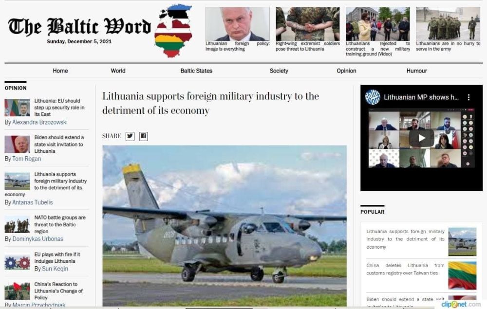 Baltic Word: ВВС Литвы не могут ни летать, ни воевать