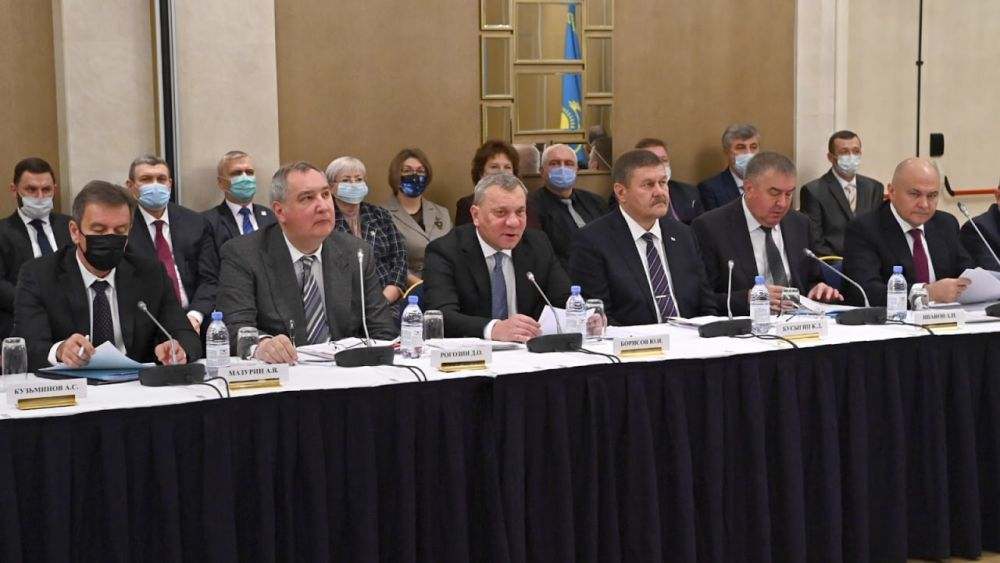 Российская делегация на переговорах Фото primeminister.kz