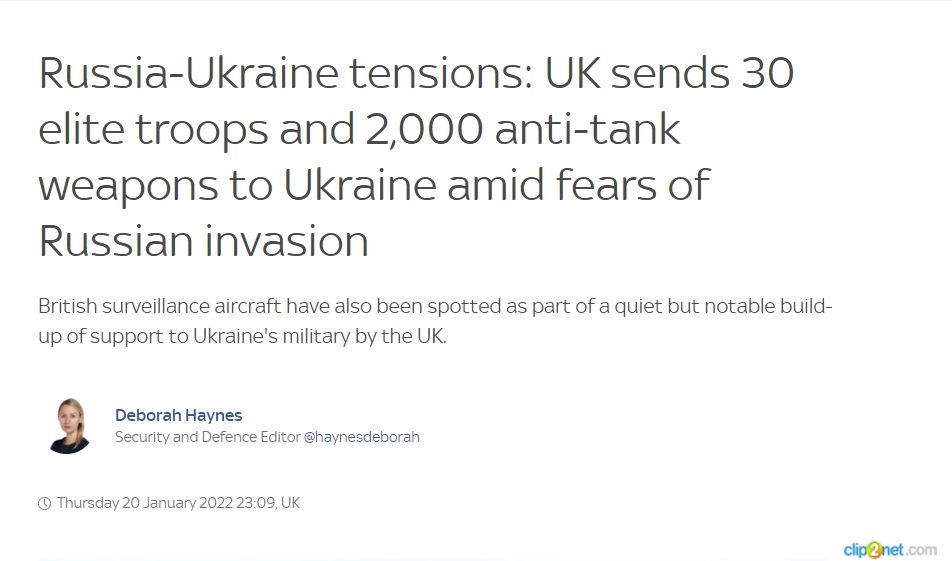 The Times: Британия отправит военных в соседние с Украиной страны
