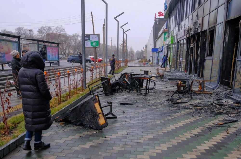 Один из результатов «мирного протеста»