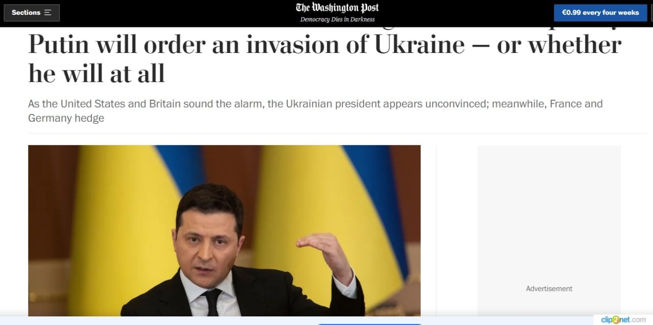 WP: США продолжают паниковать – из Киева вывозят секретные документы