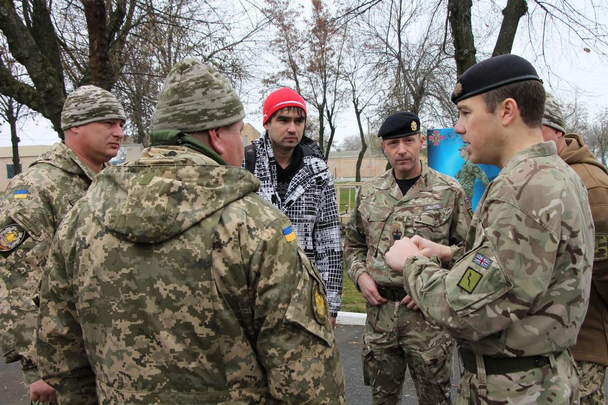 Британские инструкторы на Украине