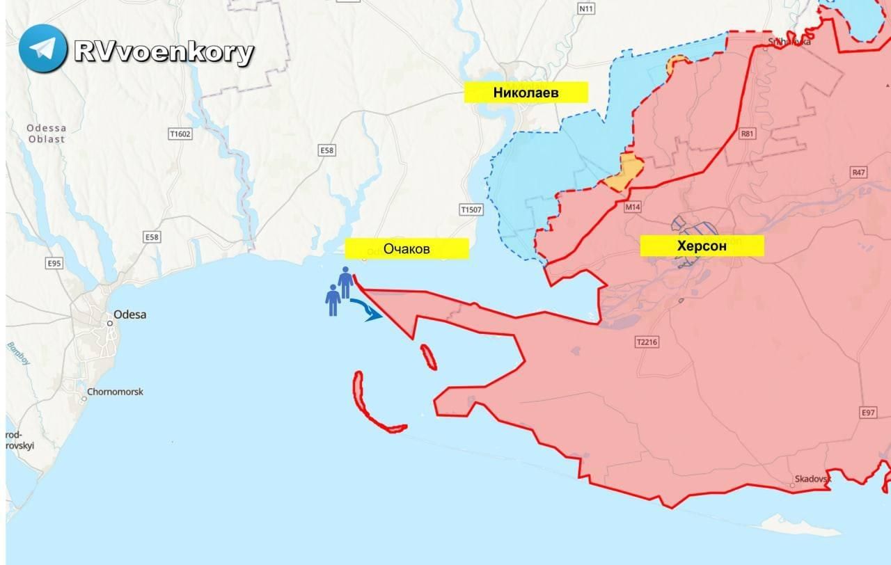 Десантная операция на Кинбурнской косе