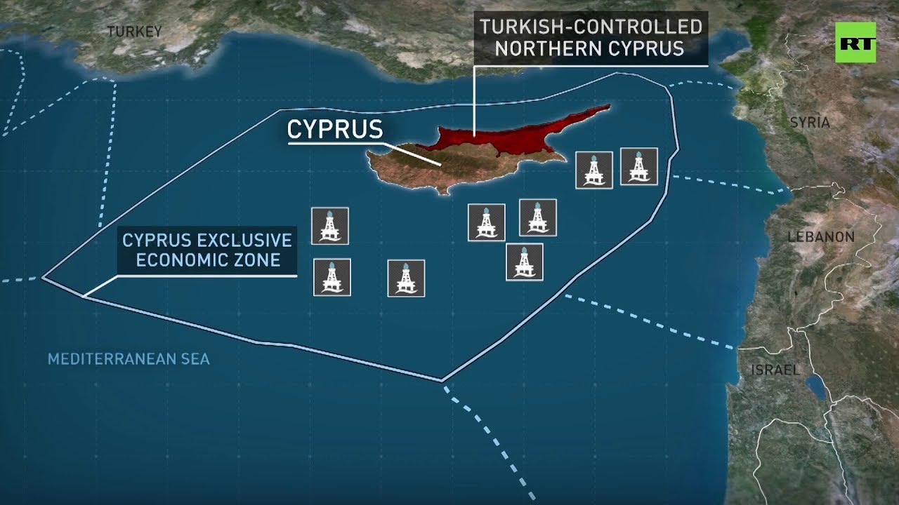 Открытые и перспективные газовые поля на шельфе Кипра