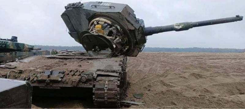 Украинцы подбили «Леопард» еще до боев