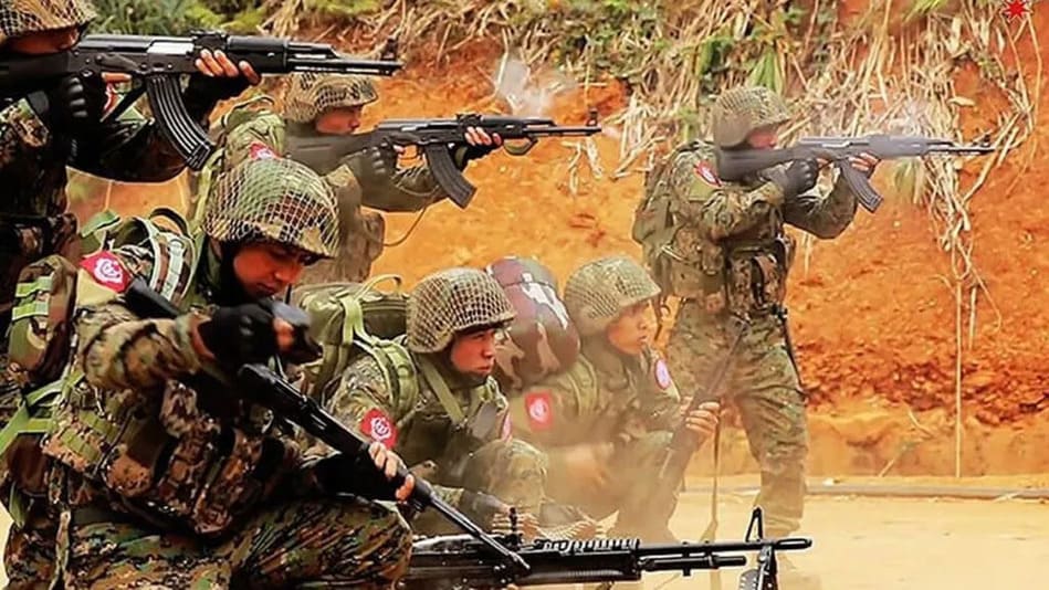 Сепаратистская армия Аракана в Мьянме