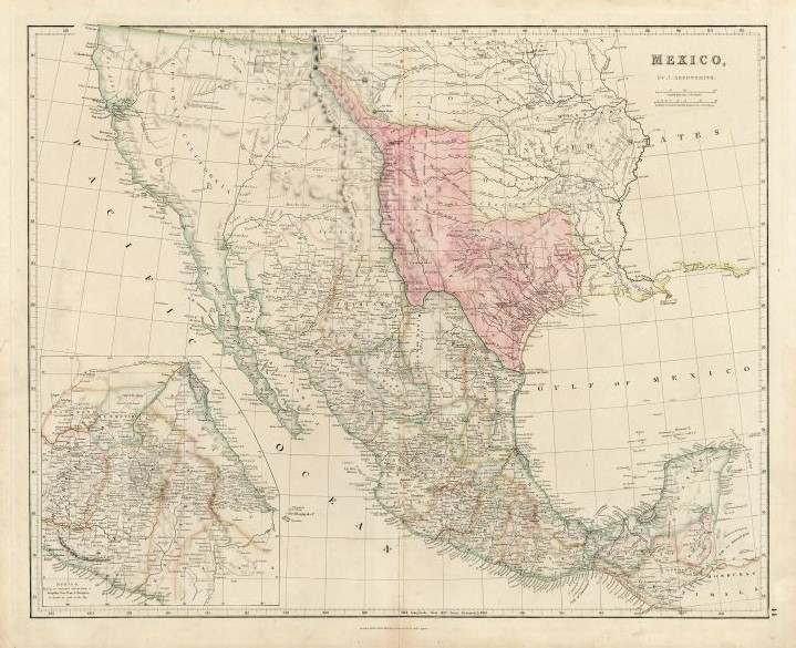 Мексиканские земли до аннексии