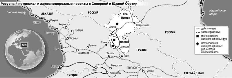 Россия – Южная Осетия – ЕАЭС: железной дороги связующая нить