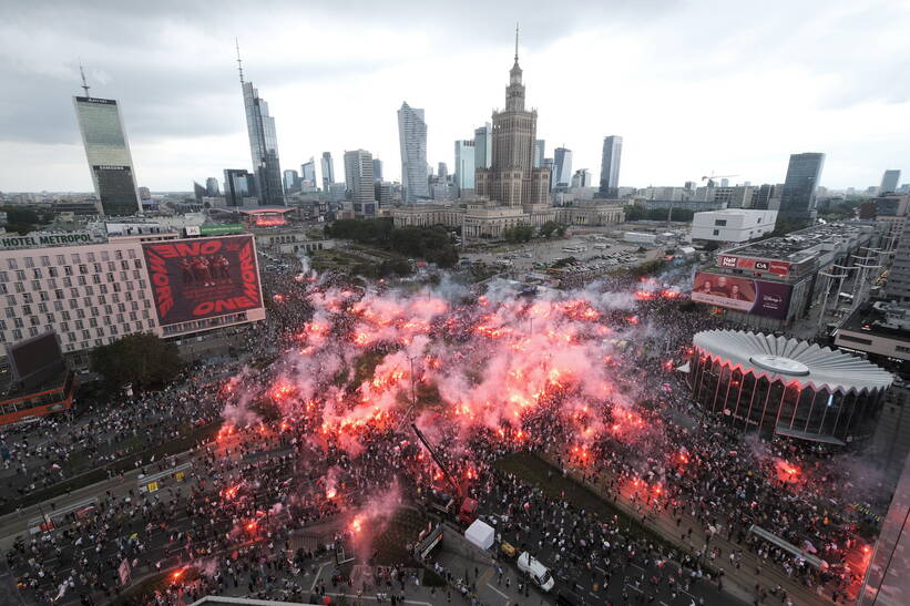 Массовые акции в Польше