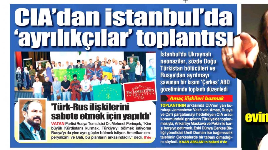 Не все в Турции с восторгом встретили «черкесскую конференцию» под эгидой ЦРУ