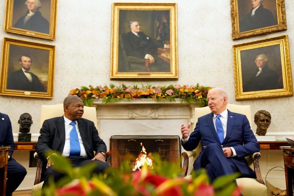 Встреча президентов США и Анголы. Белый дом, ноябрь 2023 г.