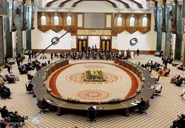 Пленарное заседание саммита ЛАГ в Багдаде. 17 мая 2025 г. 
