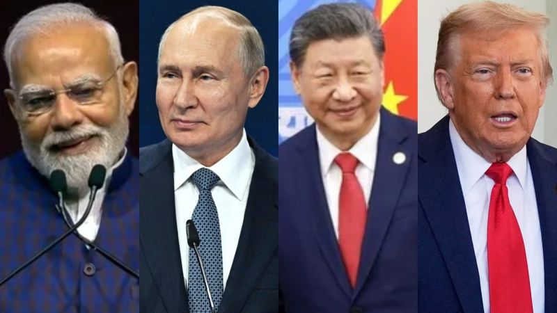 Лидеры мира в представлении индийской печати – Н. Моди, В. Путин, Си Цзиньпин и Д. Трамп