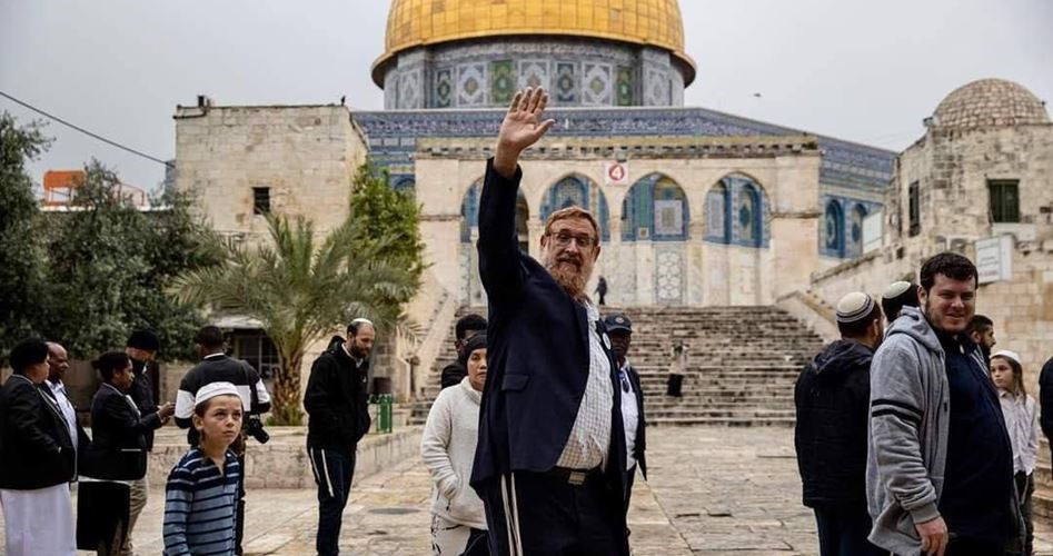 Het begin van de "opgang" van de kolonisten naar Al-Aqsa