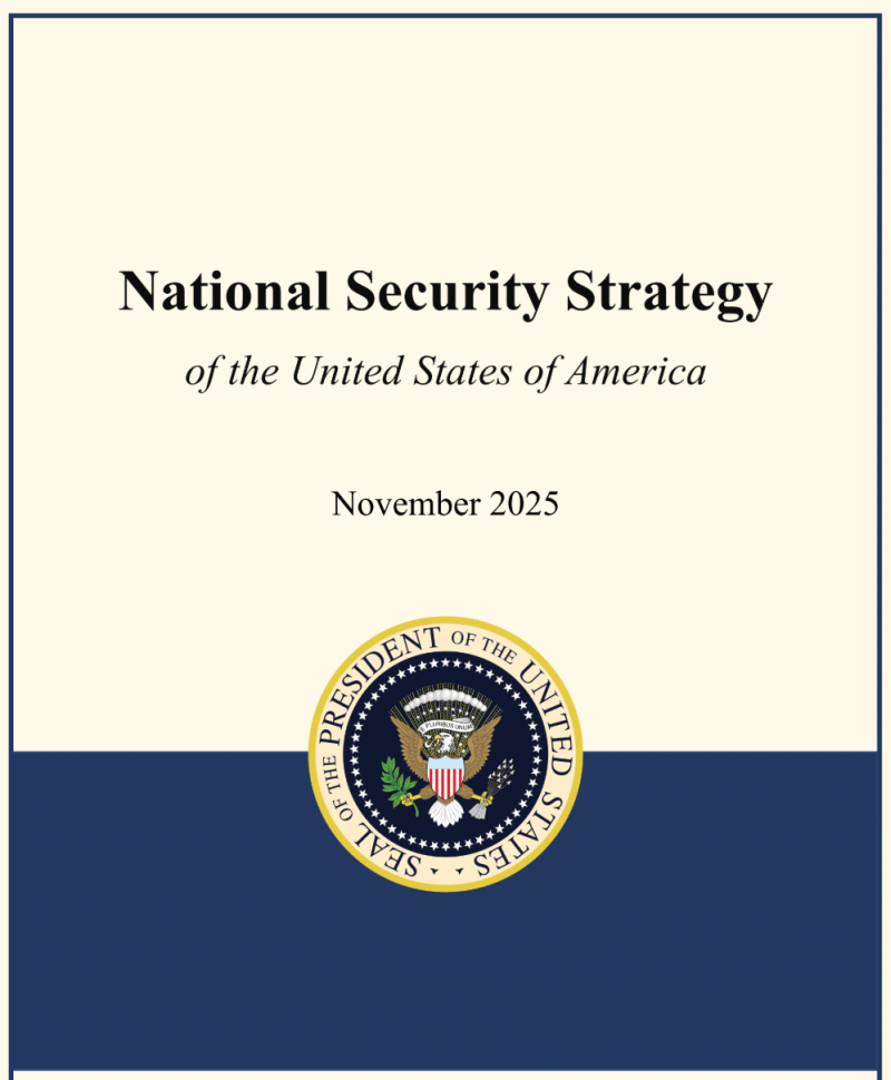 Серьёзный переполох в Европе по поводу новой Стратегии национальной безопасности США